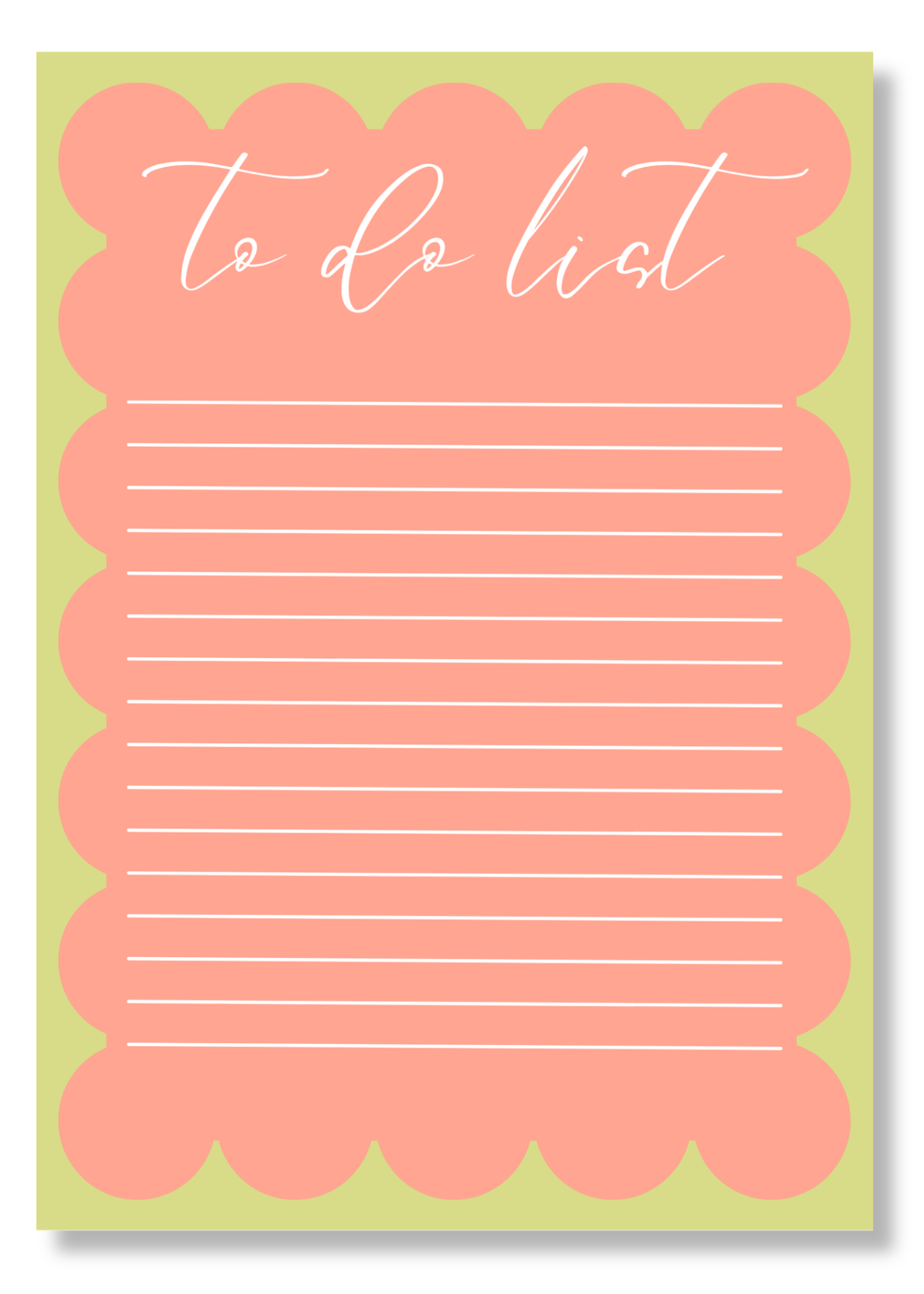 Scalloped To Do List
