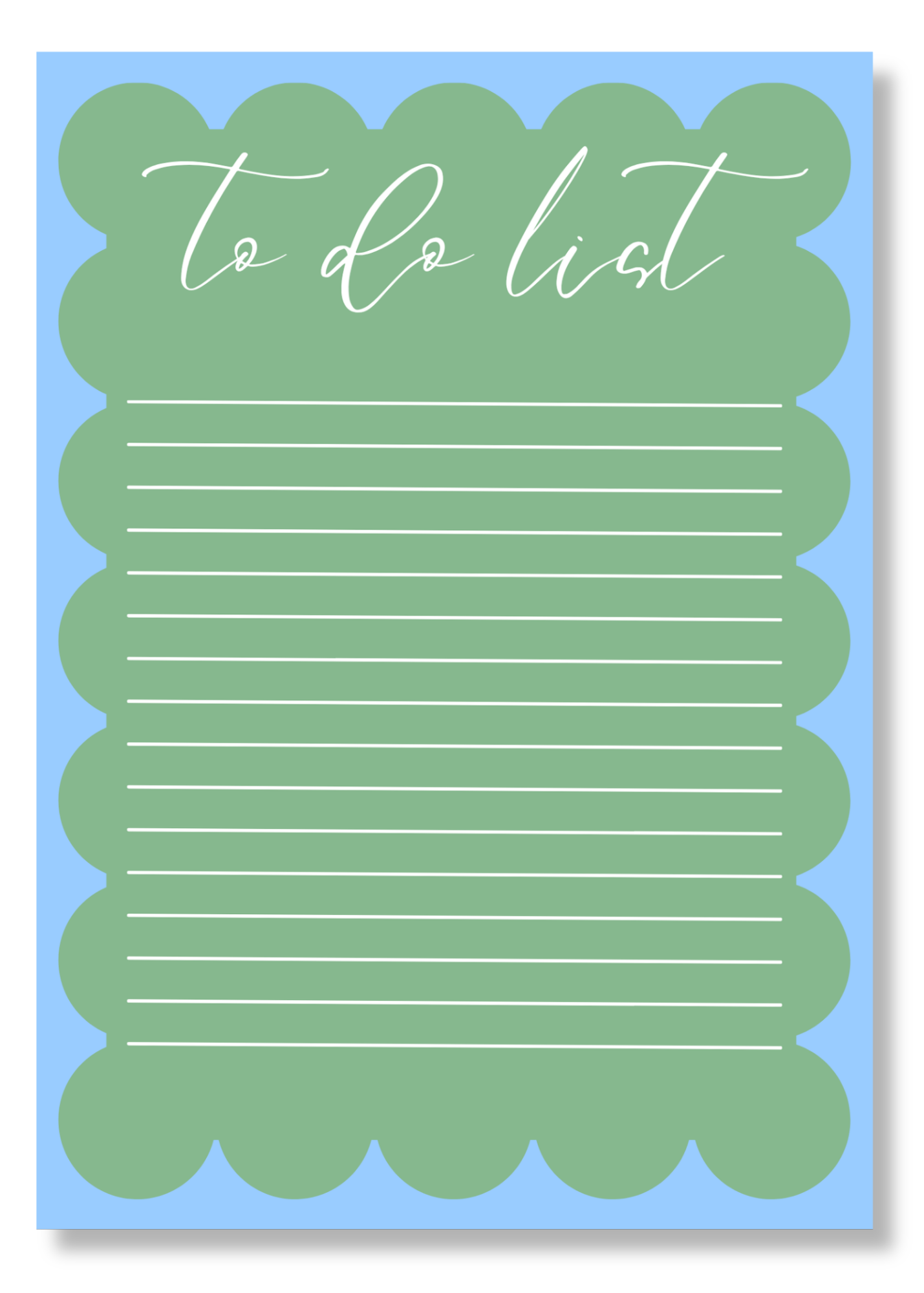 Scalloped To Do List
