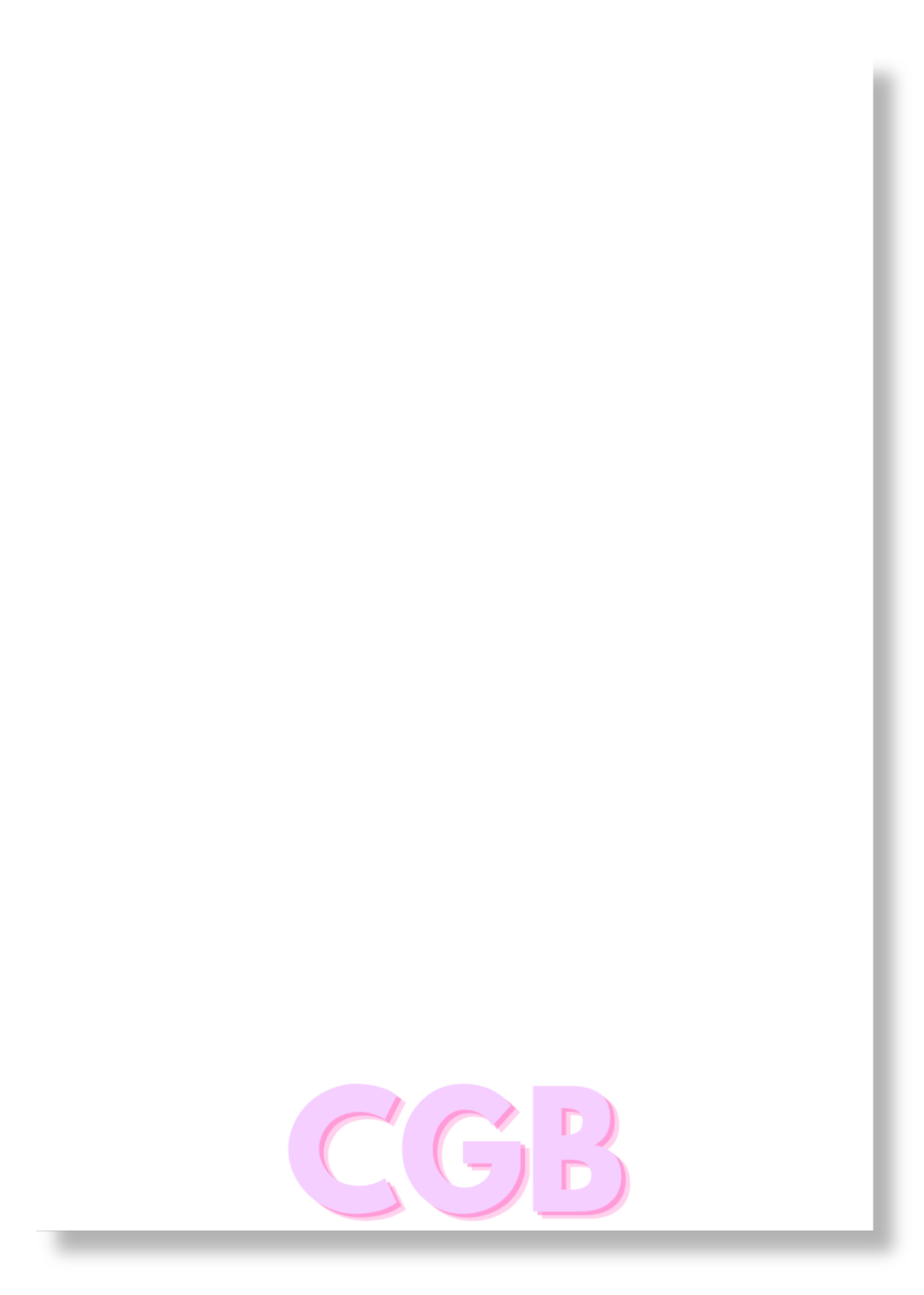 Custom Initial Notepad