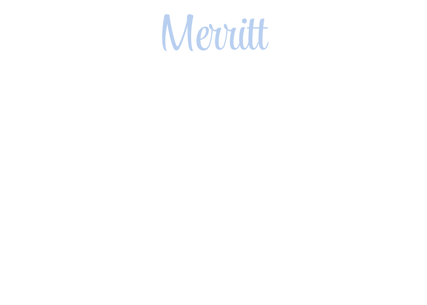 Blue Gingham Stationery Set