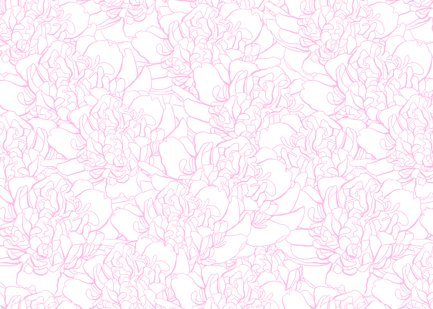 Peony Stationery Set