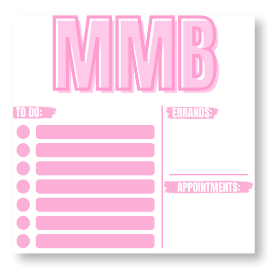 Square Monogram Notepad