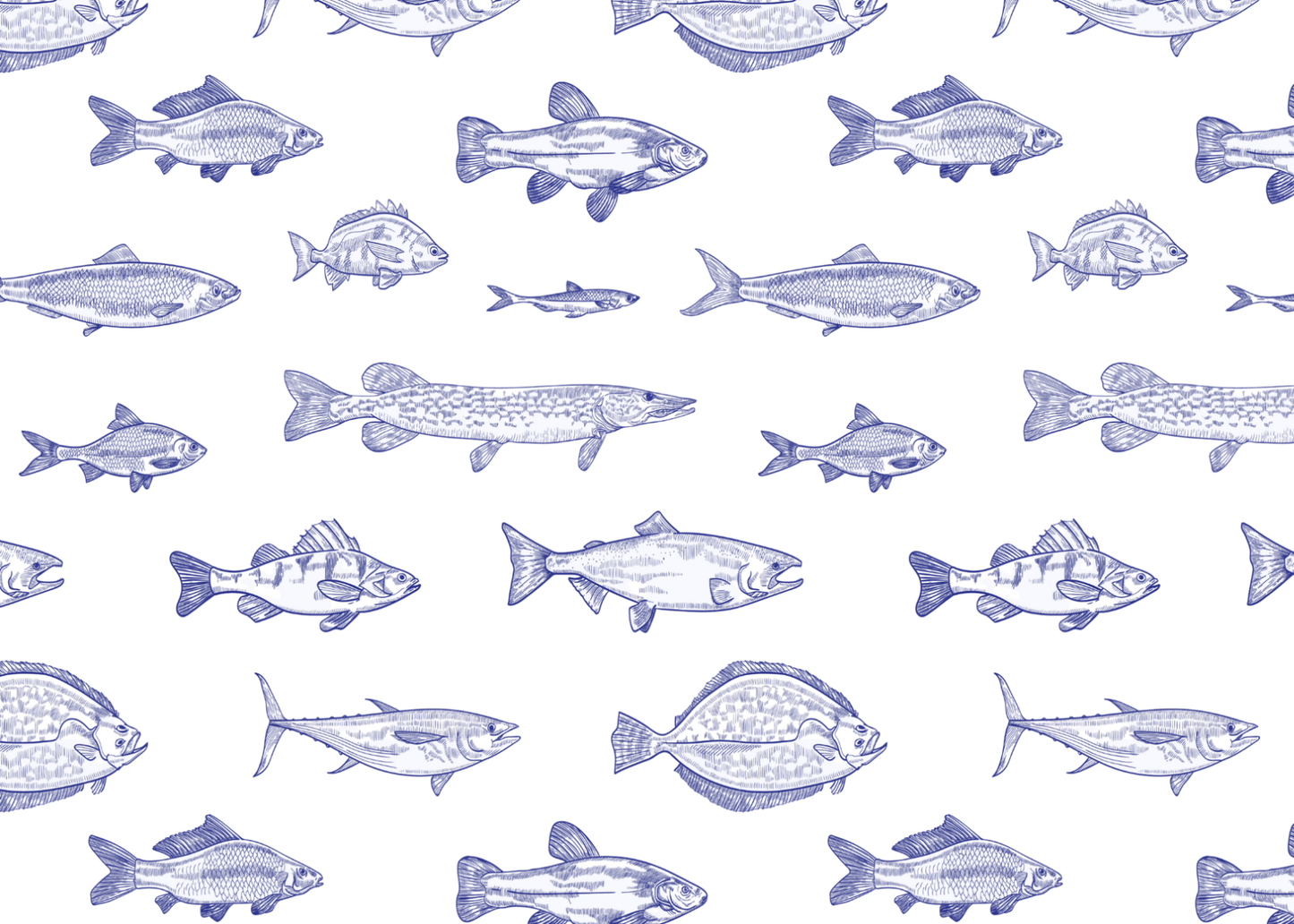 Fish Stationery Set