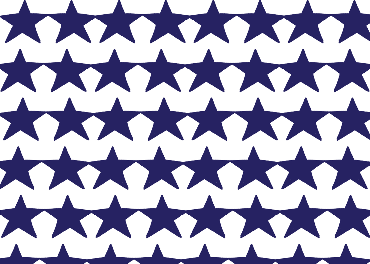 Stars Stationery Set