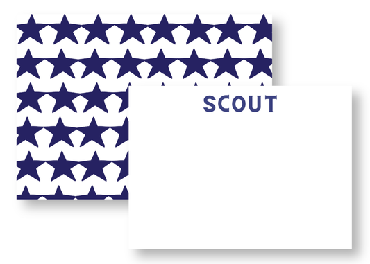 Stars Stationery Set