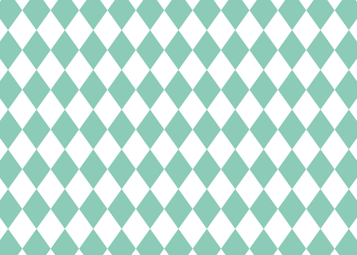 Argyle Pattern Stationery Set