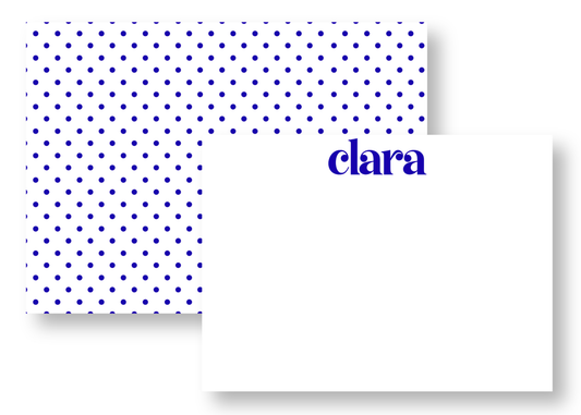 Polka Dot Stationery Set