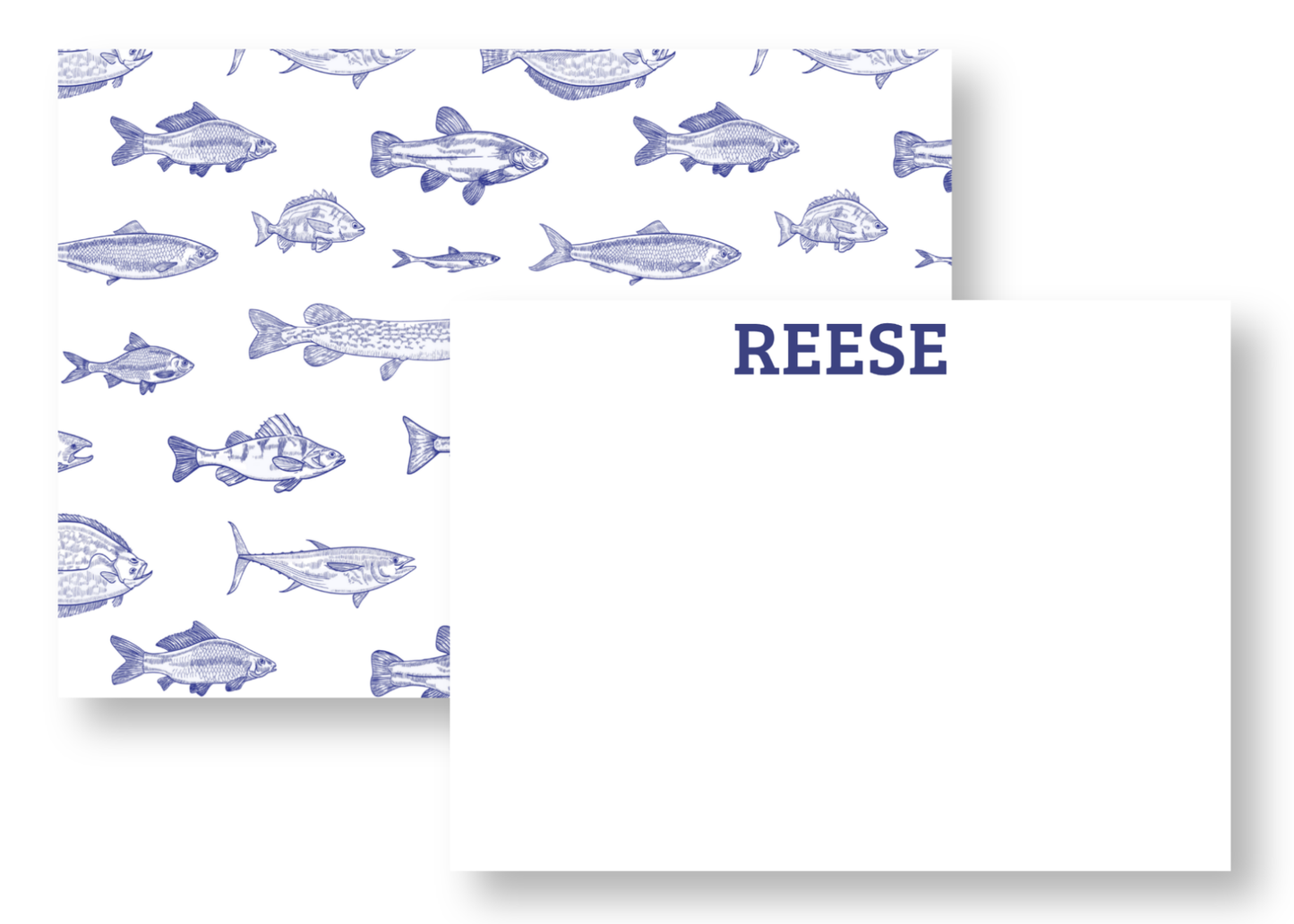 Fish Stationery Set
