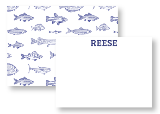 Fish Stationery Set