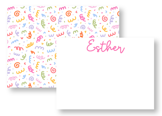 Confetti Stationery Set
