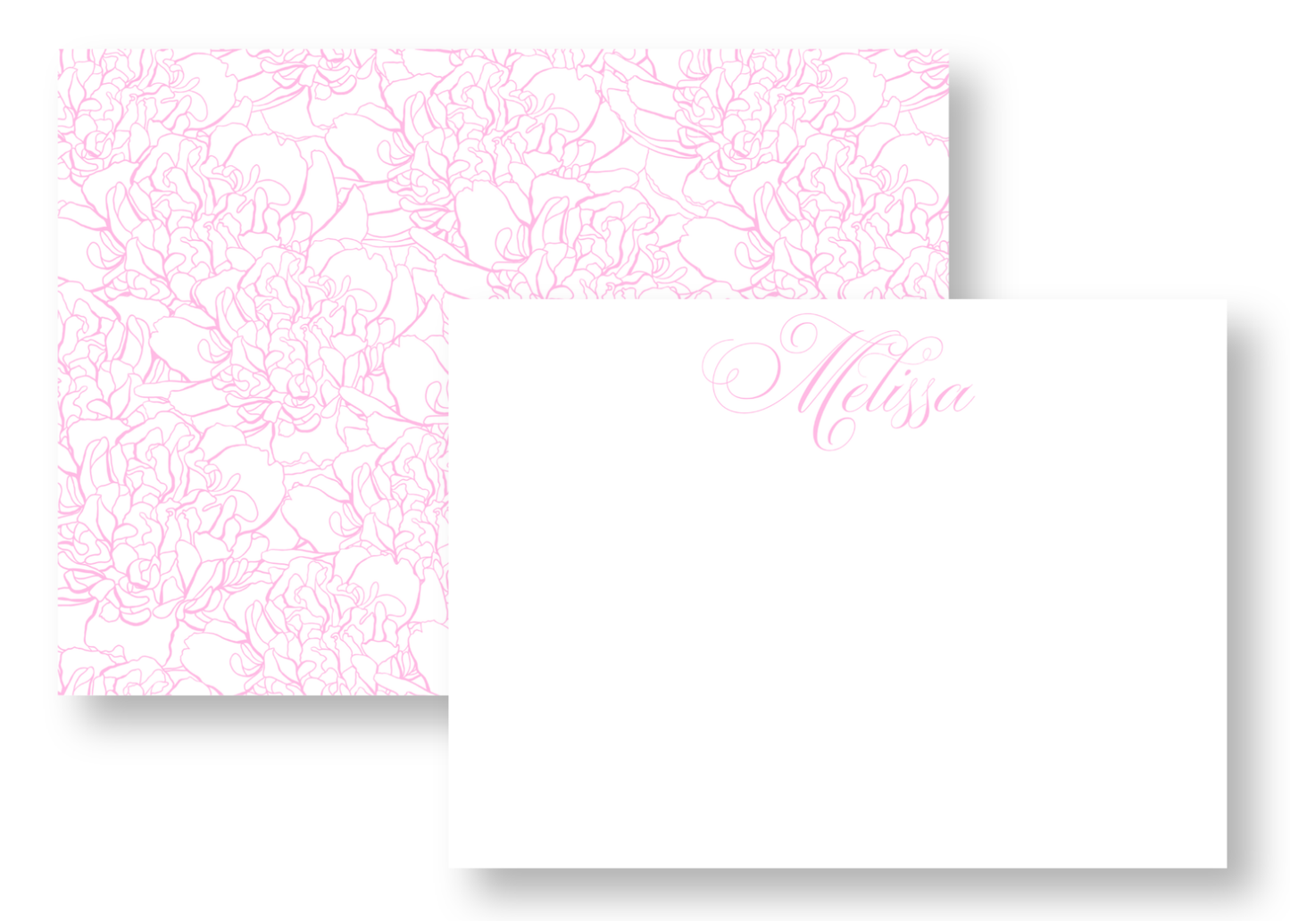 Peony Stationery Set
