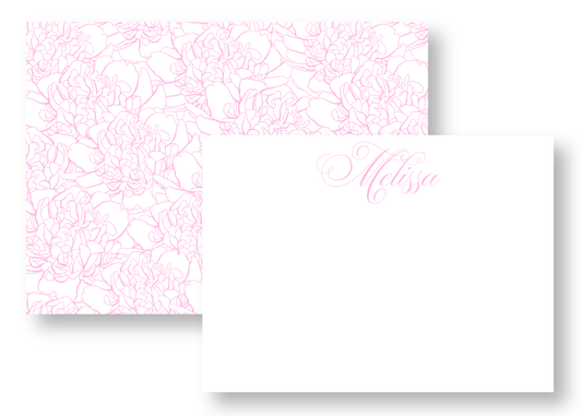 Peony Stationery Set